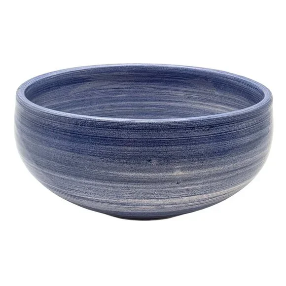 Blue Floral Ceramic Bowl - Picture 5 of 7